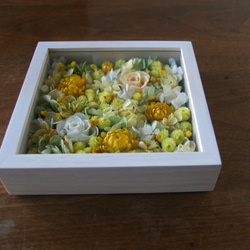 送料無料 white roseのCUBEフレーム アレンジ Vitamin color 4枚目の画像