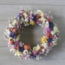 Sweet colorful  Wreath 3枚目の画像