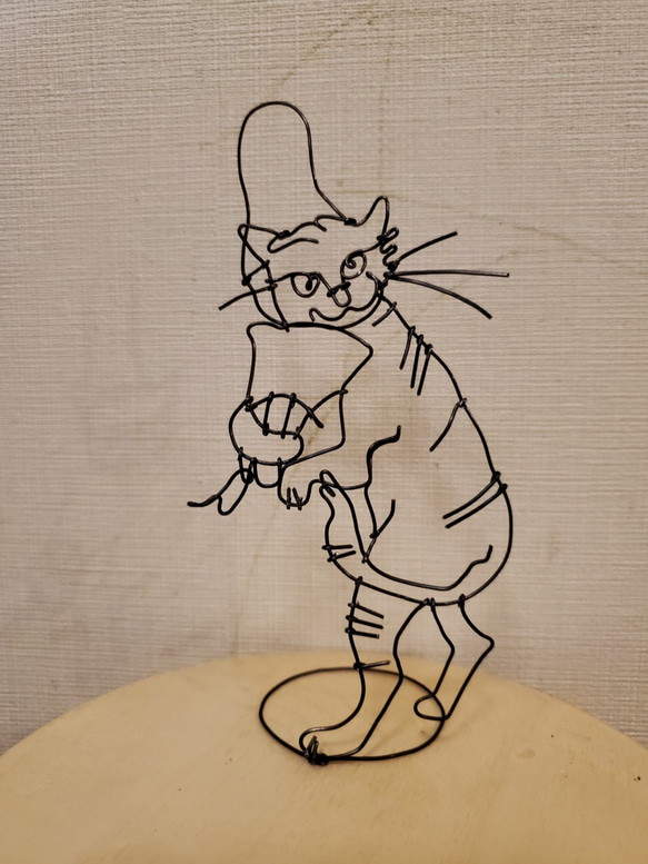 鳥獣戯画「烏帽子ネコ」 1枚目の画像