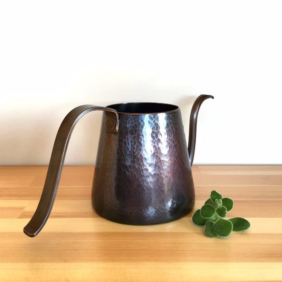 銅咖啡滴水壺，咖啡時間細膩 第2張的照片