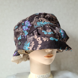 迷人的帽子 ☆ 哦神秘 !!! 穿上襯衫 !? 免費玩 ♪ Remake Cloche-Print 圖案 &amp; 歐甘迪 第3張的照片