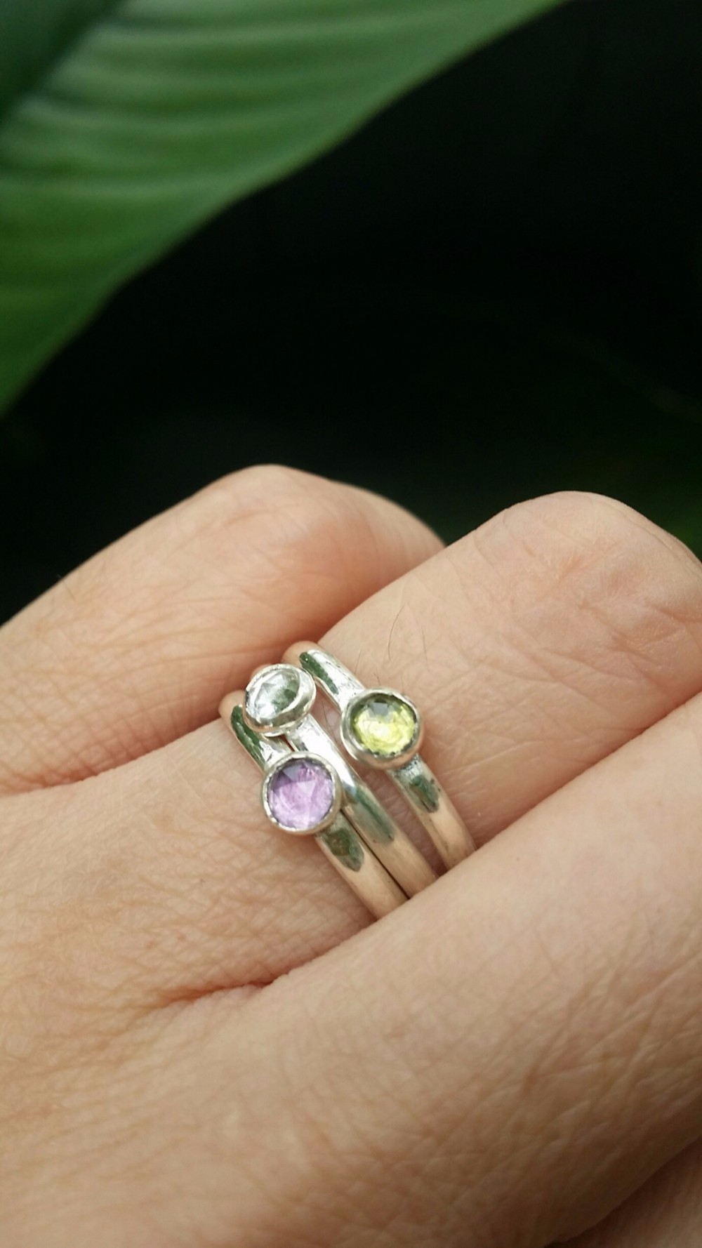 Crystal E Creation_3 in 1 gems ring