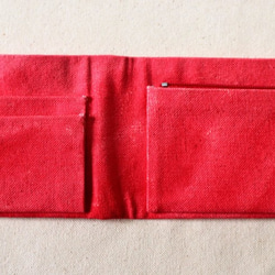 「畢業季禮物預售中」小紅橫式手染短夾 (可免費電燒英文字喔！) 第9張的照片