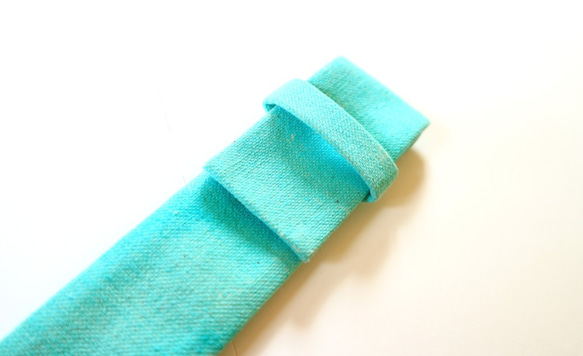 (畢業禮物預售中) 手工染色水綠筷袋(手工客製尺寸和中、英文字) 第1張的照片