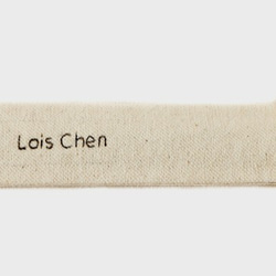 (畢業手工客製化禮物預售中) 素色布包裝筷袋(可客製化文字)筷子要另外購買 第1張的照片