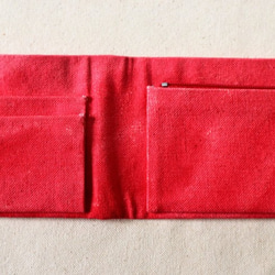 畢業手工客製化禮物預售中 小紅橫式手染短夾 (可免費電燒英文字喔) 第9張的照片