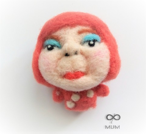 [ウールフェルトカスタマイズ]ウールはステレオ没入/ Q版肖像 - マスター - リトルクイーンを感じた