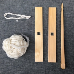宮城県産スピンドルと羊毛のセット（送料無料） 4枚目の画像