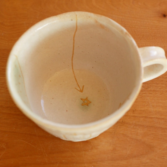 コーヒーカップ「warm」長い屋根 3枚目の画像