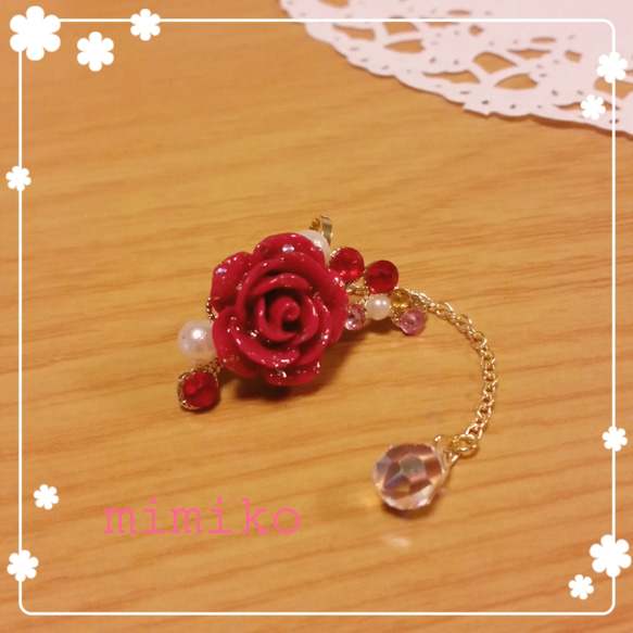 【再販】Rose drop 1枚目の画像