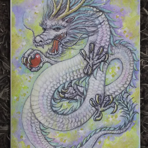 無限の力(ポストカード 直筆サイン入り) イラスト fairy stone