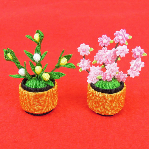 ひな人形_扇面三段わらべ雛十人揃い♪(台付き) その他人形