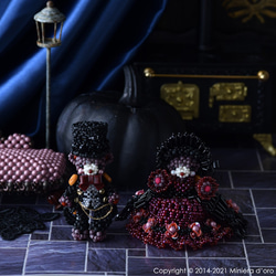 【手作りキット】パーティーテディベアセット～Louise・Victor～ 7枚目の画像