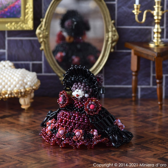 【手作りキット】パーティーテディベアセット～Louise・Victor～ 4枚目の画像