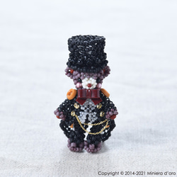 【手作りキット】パーティーテディベアセット～Louise・Victor～ 5枚目の画像