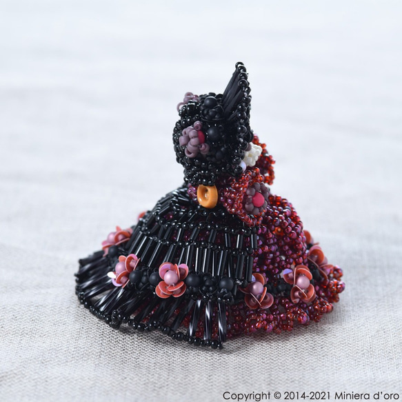 【手作りキット】パーティーテディベアセット～Louise・Victor～ 6枚目の画像