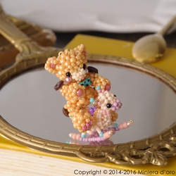 【手作りキット】テディベア～Lucasとゆらゆら木馬～ 3枚目の画像