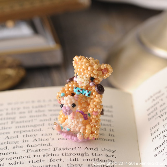 【手作りキット】テディベア～Lucasとゆらゆら木馬～ 1枚目の画像