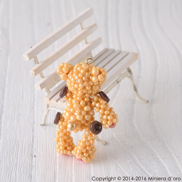 【手作りキット】テディベア～Lucasとゆらゆら木馬～ 9枚目の画像