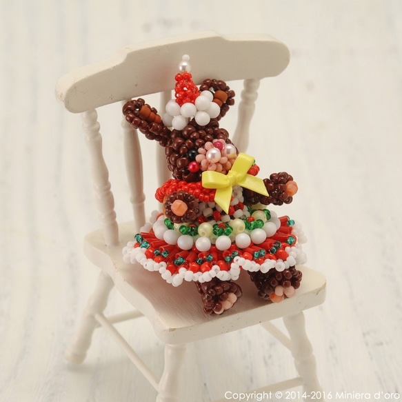 【手作りキット】ラビット～Nicoleとクリスマスケーキ～ 7枚目の画像