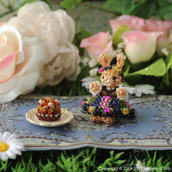 【手作りキット】ラビット～Lilyとショコラのクグロフ～ 1枚目の画像