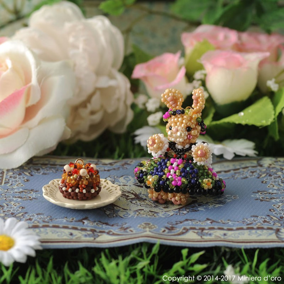 【手作りキット】ラビット～Lilyとショコラのクグロフ～ 1枚目の画像