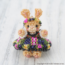 【手作りキット】ラビット～Lilyとショコラのクグロフ～ 4枚目の画像