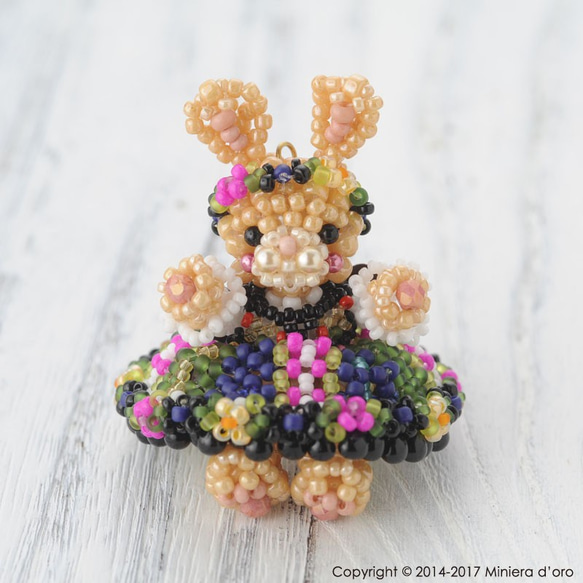 【手作りキット】ラビット～Lilyとショコラのクグロフ～ 4枚目の画像