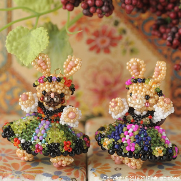 【手作りキット】ラビット～Lilyとショコラのクグロフ～ 12枚目の画像