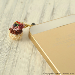 スウィーツスマホピアス～ローズカップケーキ～ 3枚目の画像