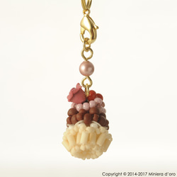 スウィーツスマホピアス～ローズカップケーキ～ 5枚目の画像