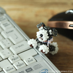 【手作りキット】まったり犬～ミニチュアシュナウザーJoseph～ 2枚目の画像