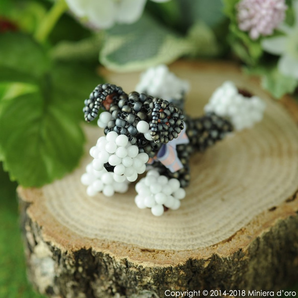 【手作りキット】まったり犬～ミニチュアシュナウザーJoseph～ 4枚目の画像