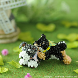 【手作りキット】まったり犬～ミニチュアシュナウザーJoseph～ 8枚目の画像