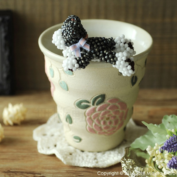 【手作りキット】まったり犬～ミニチュアシュナウザーJoseph～ 9枚目の画像