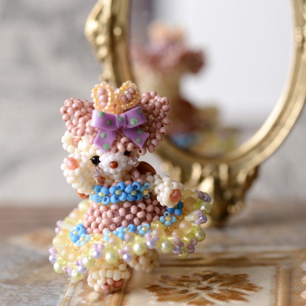 【手作りキット】パーティーテディベア～Eliza～