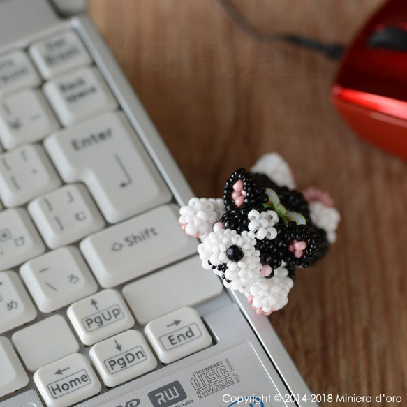 【手作りキット】まったり犬～ボストンテリアLeo～ 2枚目の画像