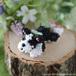 【手作りキット】まったり犬～ボストンテリアLeo～ 5枚目の画像