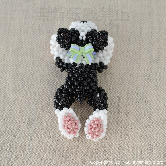 【手作りキット】まったり犬～ボストンテリアLeo～ 6枚目の画像