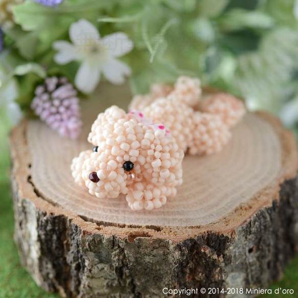 【手作りキット】まったり犬～トイプードルCoco～ 5枚目の画像