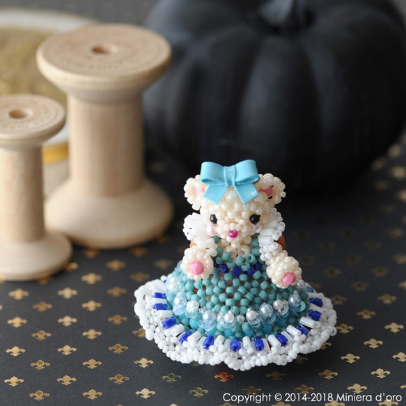 【手作りキット】パーティーテディベア～Alice～ 1枚目の画像