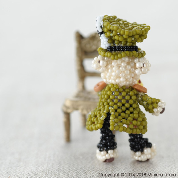 【手作りキット】パーティーテディベアセット～Alice・Owen～ 9枚目の画像