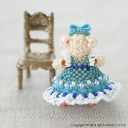 【手作りキット】パーティーテディベアセット～Alice・Owen～ 11枚目の画像