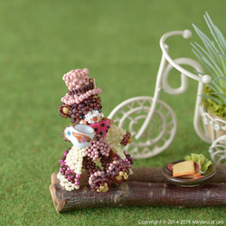 【手作りキット】Miniera d'oro 2019年福袋～パーティーテディベア～ 7枚目の画像