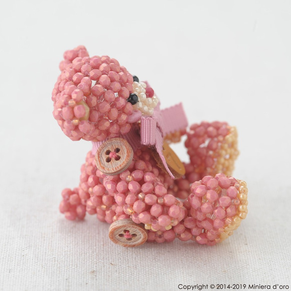 【手作りキット】テディベアBig～Paola～ 5枚目の画像