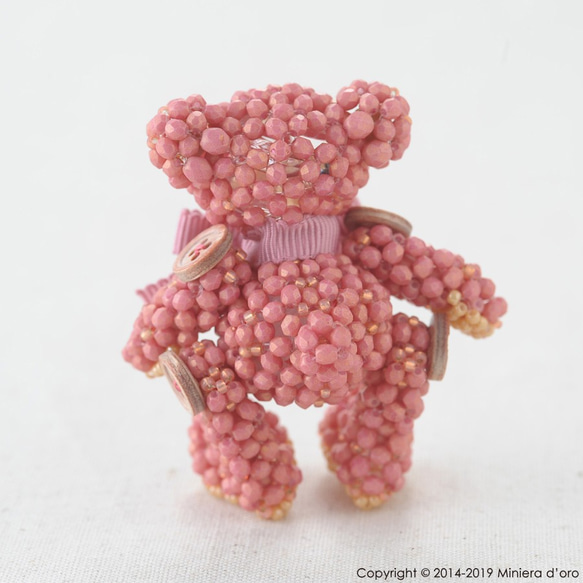 【手作りキット】テディベアBig～Paola～ 6枚目の画像