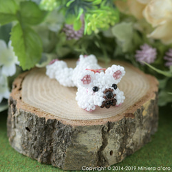 【手作りキット】まったり犬～フレンチブルドッグYUKIMI～ 2枚目の画像