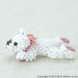 【手作りキット】まったり犬～フレンチブルドッグYUKIMI～ 4枚目の画像