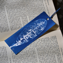 植物剪影。滿版藍曬書籤（四張一組） Botanic Cyanotype Bookmarks (4 in 1 set) 第5張的照片