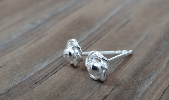 小花純銀耳環 / Sterling silver earring / flowers 第1張的照片